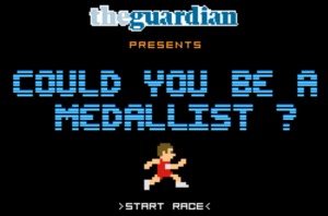 Guardian Could You Be a Medallist 2012 Olympic Ad