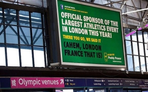 Paddy Power London, France 2012 Olympic Ad